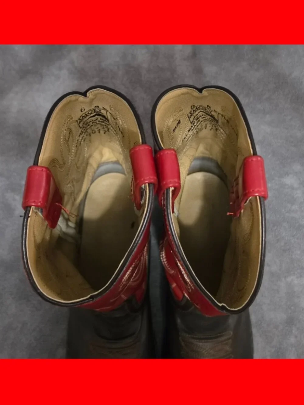 Red & Brown Smoky Mountain Boots - Big Boys 6